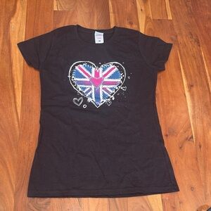 Fruit of the Loom Black Lady Fit‎ T-Shirt